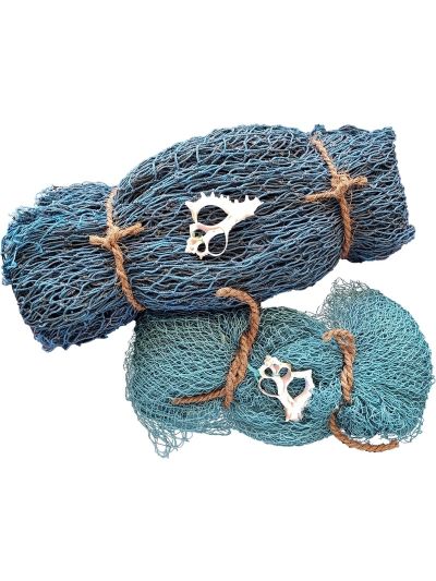 Decorative Trawler Fishing Casting Net 5x10' Blue