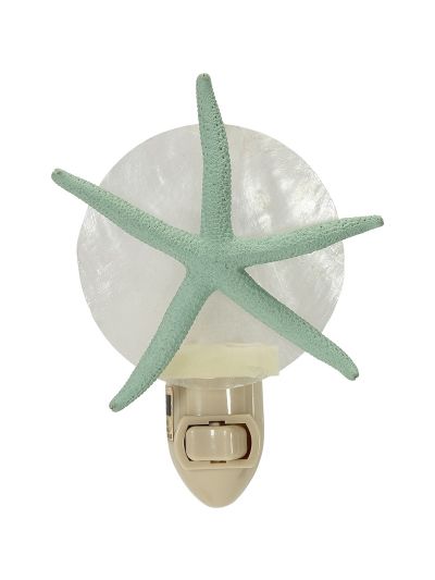 Green Starfish Boxed LED Night Light