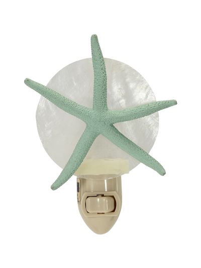 Green Starfish Boxed LED Night Light