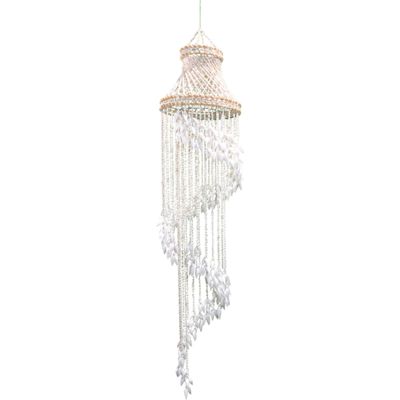 White Vertagus Chandelier 48"