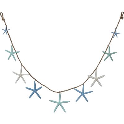 Dyed Finger Strand 72" with 9 Starfish