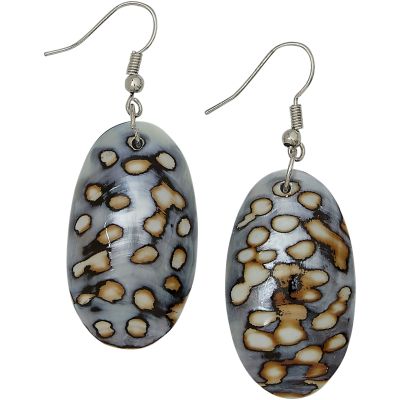 Safari Nautilus Hook Earrings