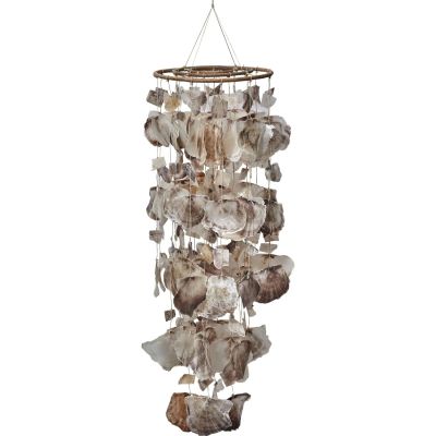 Placuna Shell Chandelier 12x36"