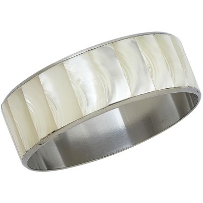 White Troca Bracelet 1"