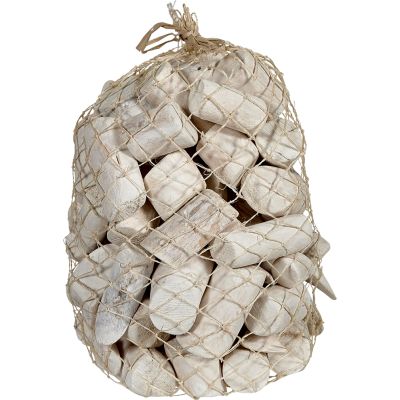 Driftwood Pieces in 6x10" Abaca Net