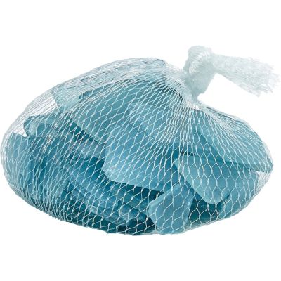 4 Aqua Seaglass in Bags (Set of 4)