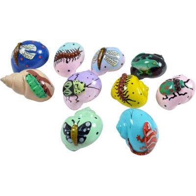 10 Creature Designs Hermit Crab Shells 1-2.25" (Set of 10)
