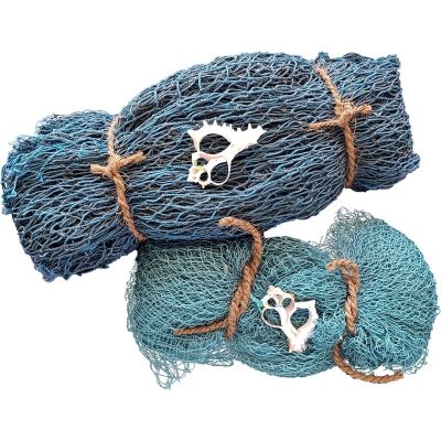 Decorative Trawler Fishing Casting Net 5x10' Blue