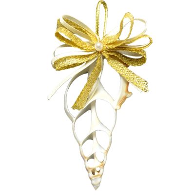 2 Tibia Cut Christmas Holidays Ornaments 4-5" (Set of 2)