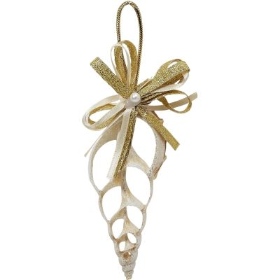 2 Tibia Cut Christmas Holidays Ornaments 4-5" (Set of 2)