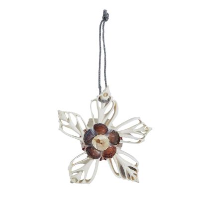 3 Snowflake Ornaments with Cay Cay (Set of 3)