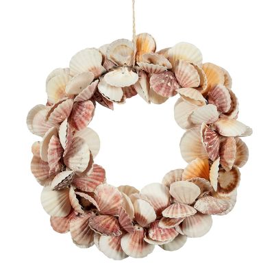 Scallop Shell Wreath 10"