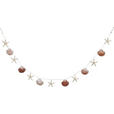 Starfish and Scallop Flat Strand 95"