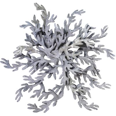 Capiz & Metal Sealife Blossom Coral Wall Art 23x33" 