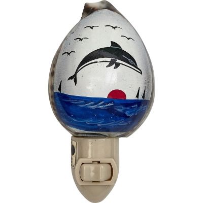 Painted Dolphin Boxed LED Night Light