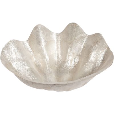 Decorative Capiz Clam Bowl 8"
