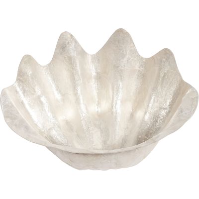 Decorative Capiz Clam Bowl 12"
