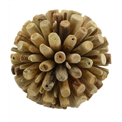 Driftwood Orb 8"