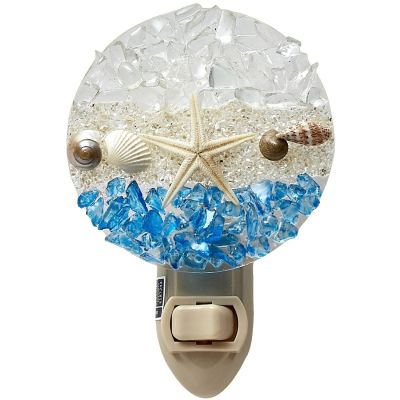 Sea, Sand, & Sky Round Boxed LED Night Light