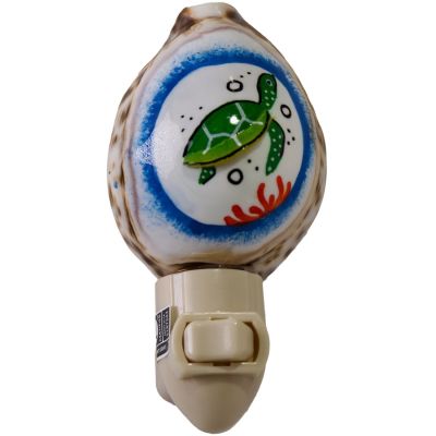 Painted 3D Turtle Cowry LED Boxed Night Light