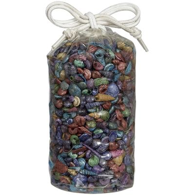 Glitter Seashell Mix in Vinyl Bag 3x6"