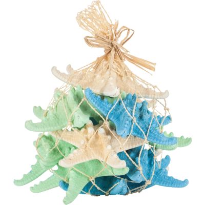 Twelve Dyed Pastel Knobby Starfish Pack (Set of 12)