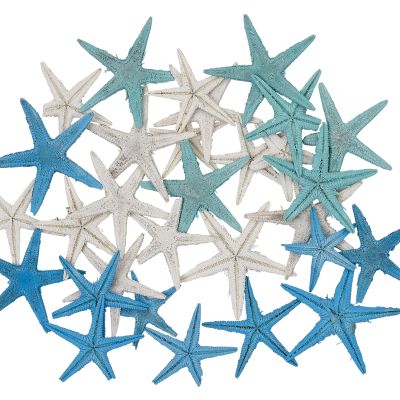 300 Mini Starfish Blue, Green, White .75-1" (Set of 300)