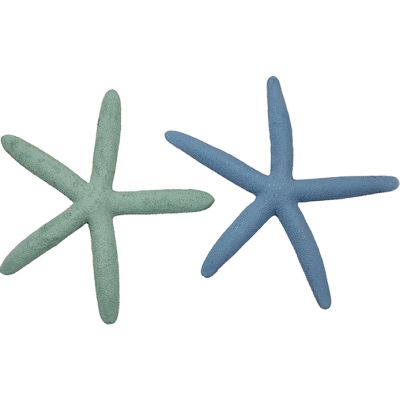 10 Dyed Finger Starfish Pastel 4-6" (Set of 10)